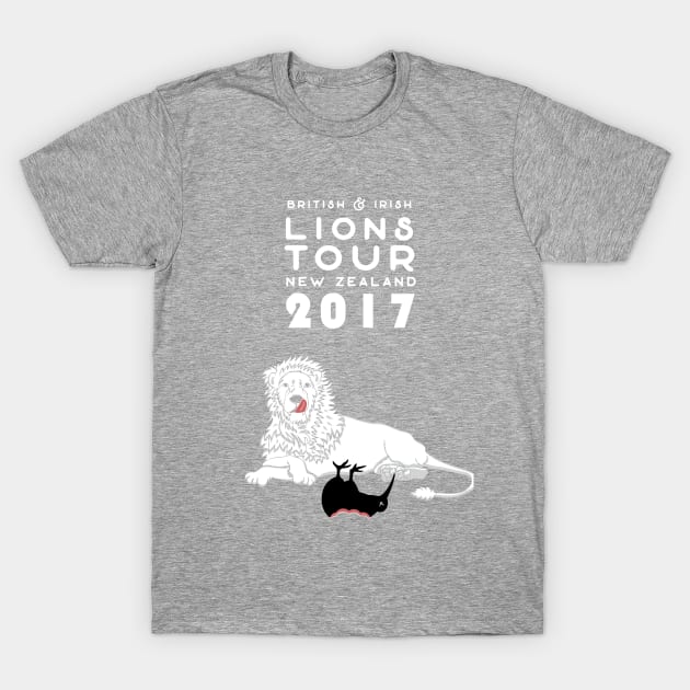 Lions Rugby Tour 2017 T-Shirt by atomguy